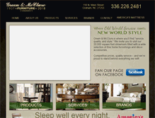 Tablet Screenshot of greenandmcclure.com
